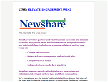 Tablet Screenshot of newshare.com